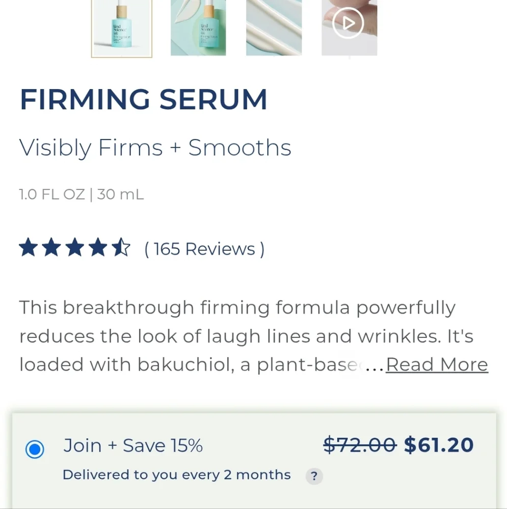 Kind Science Firming Serum - Picture 5 of 5